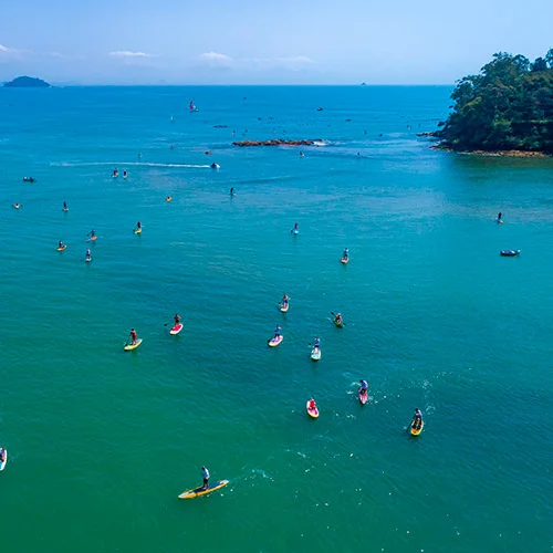Stand-up Paddle Praia do Cascalho 🚣♀️ Stand-up Paddle Praia do Cascalho em Penha-SC
